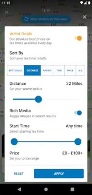 GolfNow android App screenshot 0